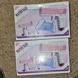 Pink and Blue Water Gun Set
